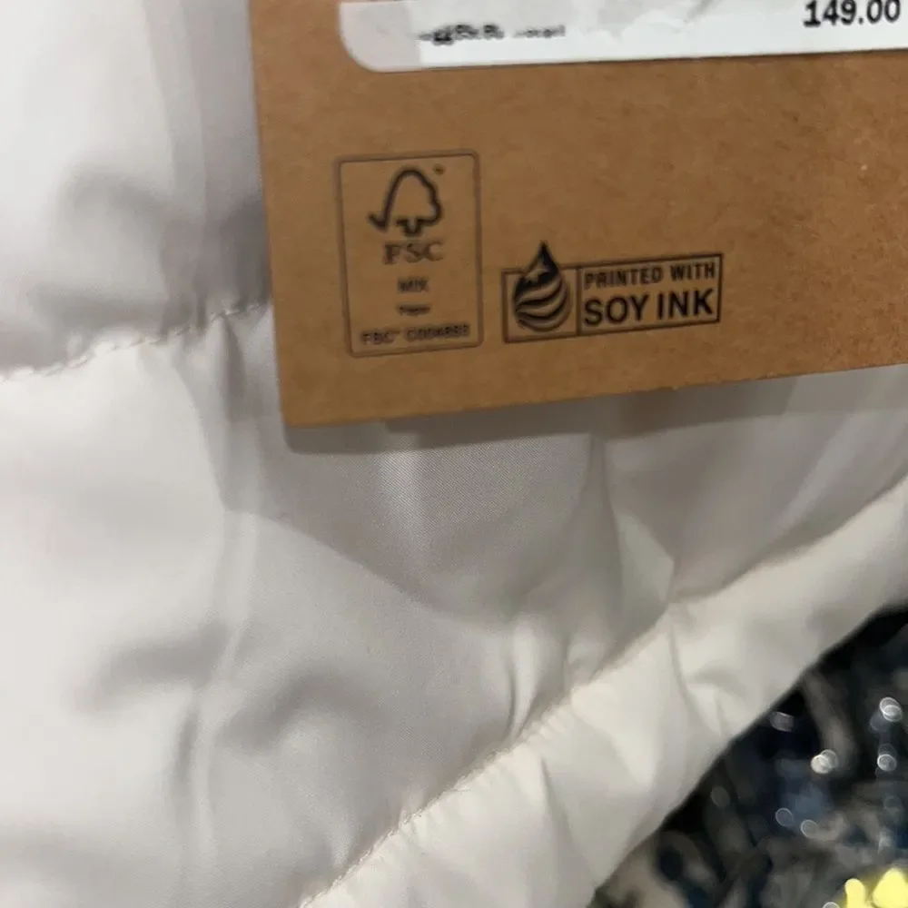 NorthFace Gardenia White Reversible Jacket-NWT - Picture 12 of 15